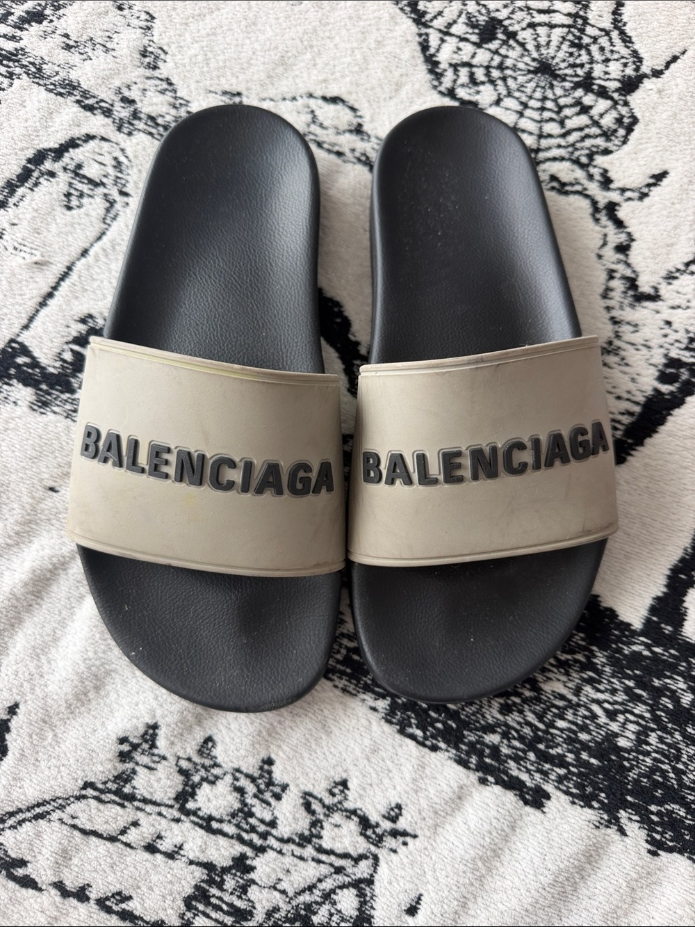 Balenciaga Womens Slides size 9